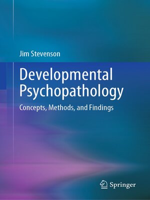 cover image of Developmental Psychopathology